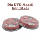Đĩa DVD Maxell hộp 10 cái